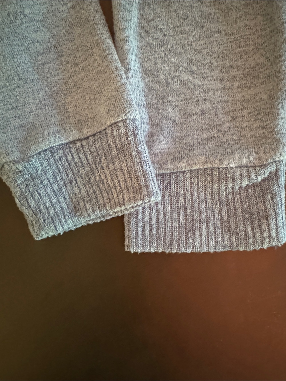 Karen Neuburger Heathered Blue Pullover Sweatshirt - Picture 3 of 4